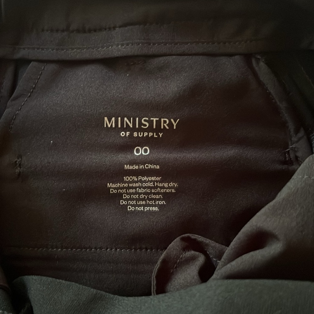 Black ministry of Supply pants - Picture 7 of 9